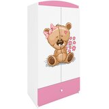 Dječji ormar - medo s cvijećem-Roza | shoptok.hr