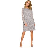Made Of Emotion Ženska haljina M406 siva | ePonuda.com