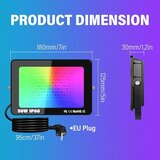 YOJZMA 2xset 50W RGB LED Reflektorji | Shoptok.si