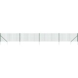  Mrežna ograja s konicami za postavitev zelena 1x10 m | Shoptok.si