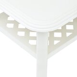  Stolić za kavu bijeli 90 x 60 x 46 cm plastični | Eponuda.com