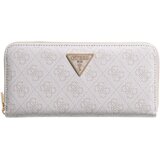 Guess Denarnice Laurel Ii Slg Large Zip Around Bež Cene