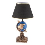 Opviq stona lampa world black blue