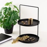 Opviq Stalak za nakit 33x21cm, Crni | ePonuda.com