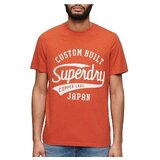 Superdry Majice s kratkimi rokavi T-shirt Copper Label Script Oranžna Cene