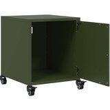 vidaXL Noćni ormarići 2 kom maslinastozeleni 36x39x43,5 cm čelični | shoptok.hr