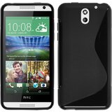  Gumijasti / gel etui S-Line za HTC Desire 610 - črni Cene