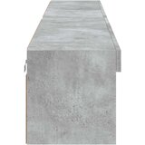 vidaXL TV omarica z LED lučkami 2 kosa betonsko siva 100x30x30 cm | Shoptok.si
