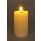  Novogodišnja LED sveća 7.5×10 cm, bela | Eponuda.com