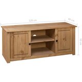 TV ormarić od masivne borovine 120x40x50 cm asortiman Panama | shoptok.hr