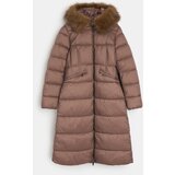 Sinsay Prošiveni kaput s kapuljačom | shoptok.hr