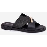 VINCEZA Women Flat Sandals With Decorative Detail | Shoptok.si