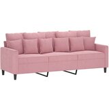  Trosjed ružičasti 180 cm baršunasti | shoptok.hr