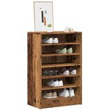 vidaXL ormarić za cipele boja staro drvo 60x35x92 cm konstruirano drvo | shoptok.hr