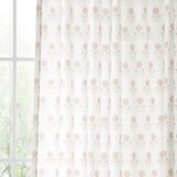 Pineapple Elephant Bijela prozirna zavjesa 140x183 cm Woodblock Floral – | shoptok.hr