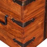  Dvodijelni set škrinja za pohranu od masivnog drva | shoptok.hr