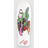 Santa Cruz X StrangerThings Meek SlasherEddie 10.1"ea S white Cene