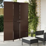  The Living Store Pregrada za sobo 3 plošče rjav poli ratan - Pregrada Za Sobo, (21486118) | Shoptok.si