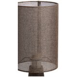 Light & Living Rjava namizna svetilka s tekstilnim senčilom (višina 58 cm) Micky – | Shoptok.si