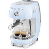 Smeg ECF03PBEU aparat za espresso u stil pastelno plavoj boji, retro iz 50-ih | shoptok.hr