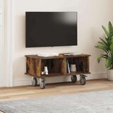 TV stojalo Dimljeni oreh 68,5 x 35 x 35 cm Konstruiran les, (5000132216) | Shoptok.si