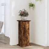  Stalak za biljke boja hrasta 33 x 33 x 80 cm konstruirano drvo | Eponuda.com