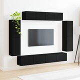 TV ormar 8 kom. Crna | shoptok.hr