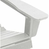  Vrtna stolica 2 pcs Bijelo 83 x 74 x 92 cm Polietilen | shoptok.hr