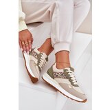 Boto Women Sports Shoes With Panther Print On Platform Green Davinara | shoptok.hr