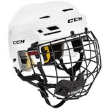 CCM Hokejska čelada HT210C TAC Senior Combo bela, velikost: L, (20742375) Cene