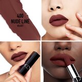 Dior Rouge The Refill dugotrajni ruž za usne zamjensko punjenje nijansa 400 Nude Line Velvet 3,5 g | shoptok.hr