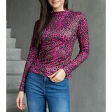 Gemre Pink blouse adorned with Amaya print Cene