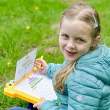 Woopie Montessori magnetna ploča za djecu MagPad, žuti dinosaur | shoptok.hr