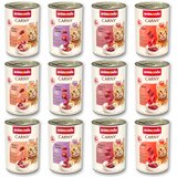  Ekonomično pakiranje animonda Carny adult 24 x 400 g - Mješovito pakiranje s govedinom (4 vrste) | shoptok.hr