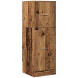Ormarić za lijekove boja starog drvo 40x41x118 cm drveni | shoptok.hr
