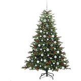 vidaXL Umjetno božićno drvce Zelena 180 cm PVC i Metal i Plastika | shoptok.hr