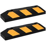  Reflektirajući rubnici za parkiranje 2 kom 56x15x10 cm gumeni | Eponuda.ba