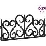  Rubnjaci za travnjak 17 kom crni 10 m PP | shoptok.hr