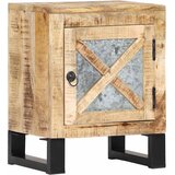  Noćni ormarić 40 x 30 x 50 cm od masivnog drva manga Smeđa | shoptok.hr