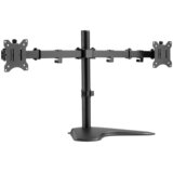 Equip 650123 nagibna namizna monitorska konzola, 17 "-32", 2 monitorja, črna | Shoptok.si