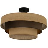  plafonski luster wenta 1xE27/60W/230V prečnik 50 cm juta/braon | Eponuda.com