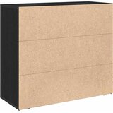  Kreveta s ladicama Crni hrast 80 x 33 x 70 cm Konstruirano drvo | shoptok.hr