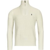 Polo Ralph Lauren Puloverji PULL 1/2 ZIP EN LAINE MELANGE Bela Cene