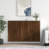  Zidni ormarići 2 kom boja smeđeg hrasta 69,5 x 34 x 90 cm | shoptok.hr
