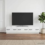 TV ormar s ladicama Bijela 147 x 34,5 x 27 cm Konstruirano drvo | Eponuda.com