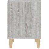  Noćni Ormarić boja dimljenog smeđi 40x35x50 cm | shoptok.hr