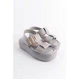 Capone Outfitters Women's Wedge Heel Sandals