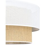  plafonsko svetlo borho 1xE27/60W/230V, ø 50 cm, belo/juta | Eponuda.com