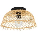 Eglo Ausnby plafonjera E27, 37 cm, ratan/crna, 43831 | shoptok.hr