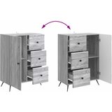  Kreveta Siva sonoma 66 x 34,5 x 90 cm Konstruirano drvo | shoptok.hr